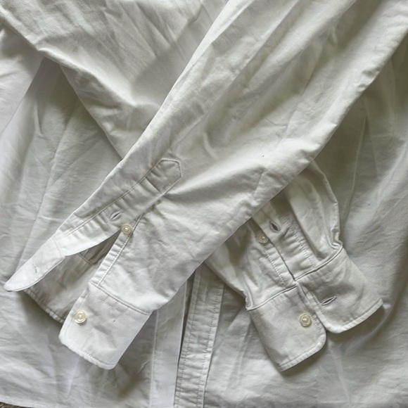 NWOT white Brandy Melville button up dress shirt - Picture 5 of 7